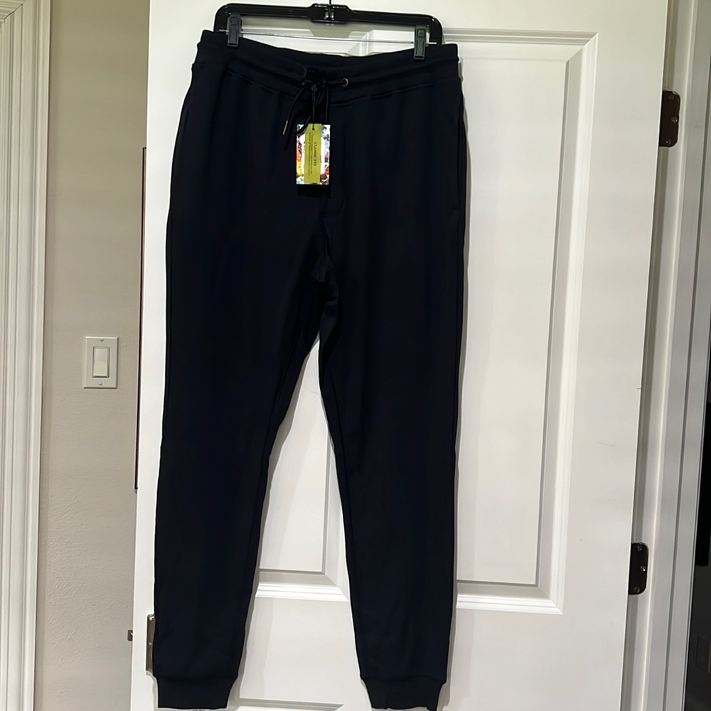 Robert Graham black men’s lounge pant/ jogger size large brand new